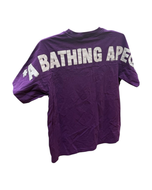 Purple Graphic Logo Tee