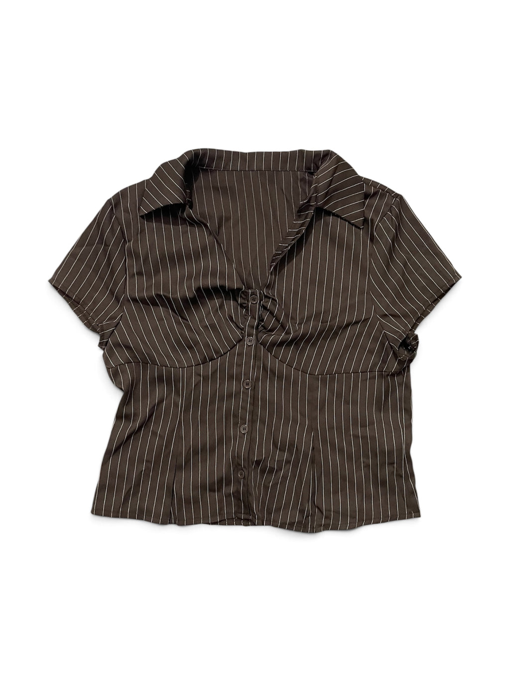 Short Sleeve Collared Top