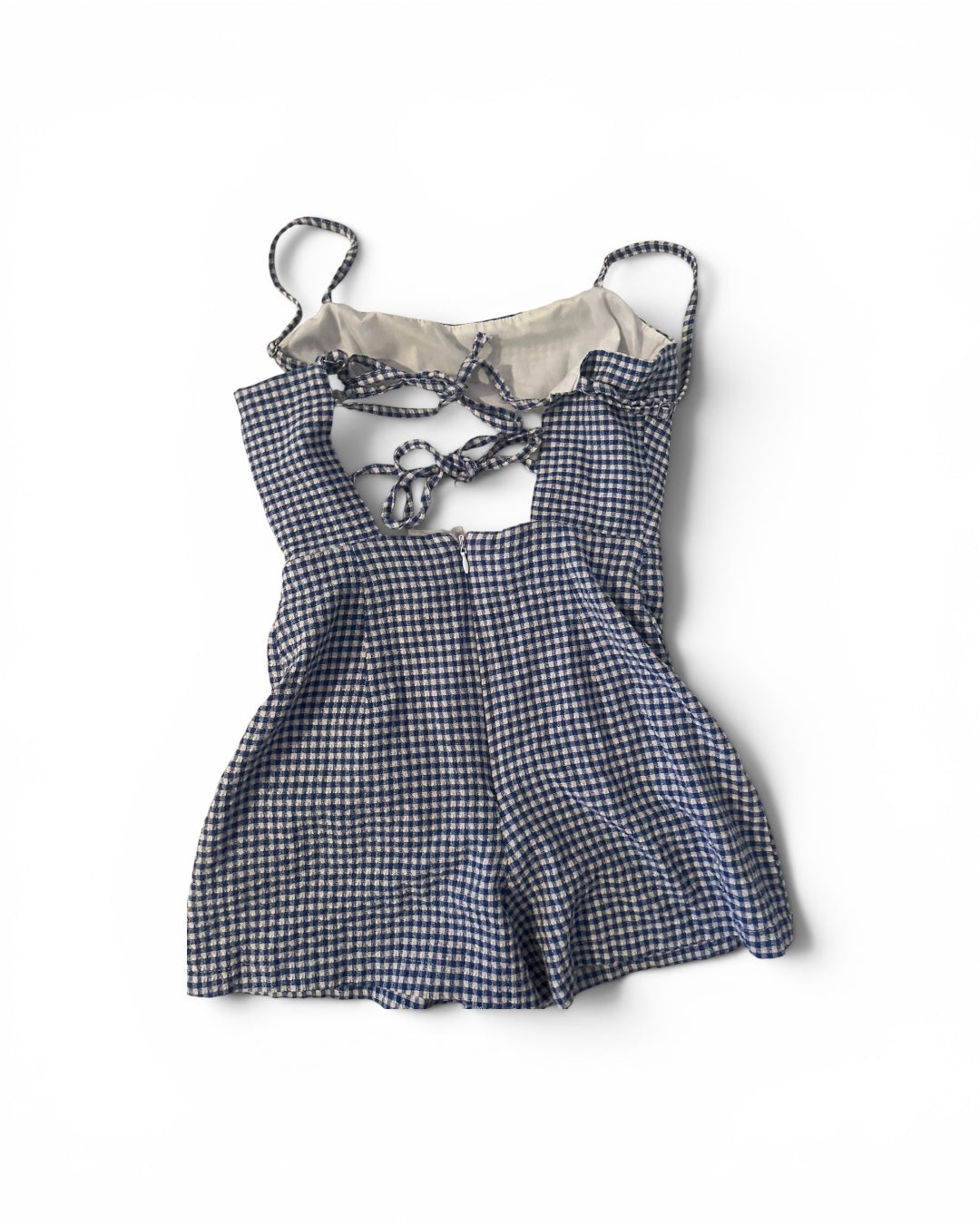 Plaid Romper
