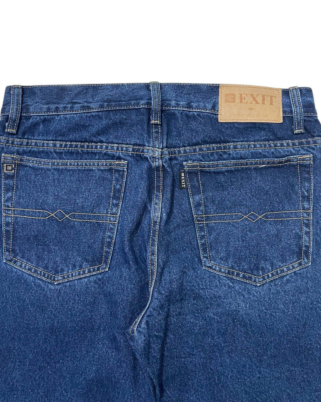 Straight Blue Jeans