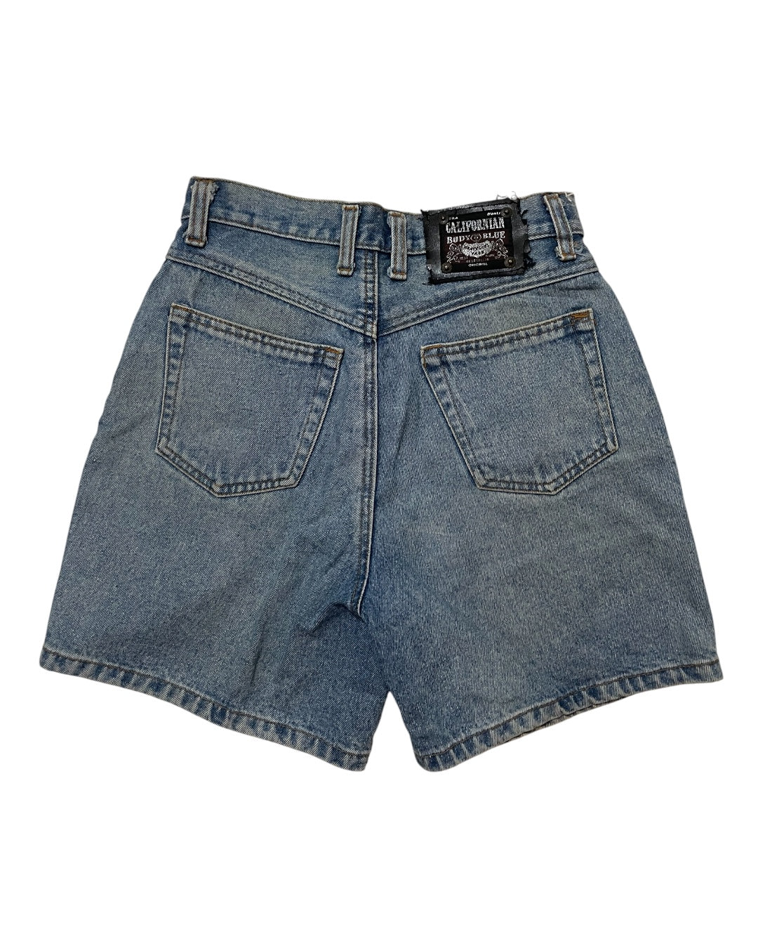 Vintage Wash Denim Shorts