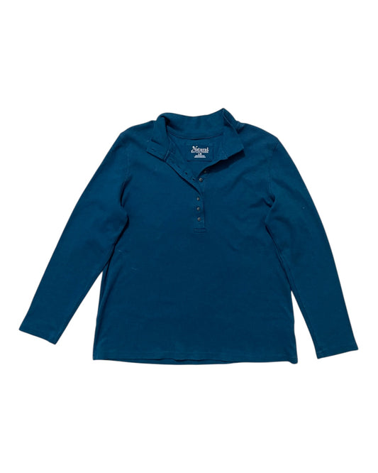 Blue Long Sleeve Polo (Women’s)