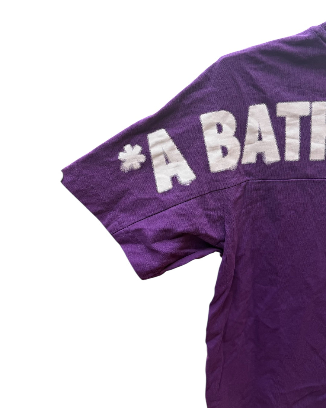 Purple Graphic Logo Tee