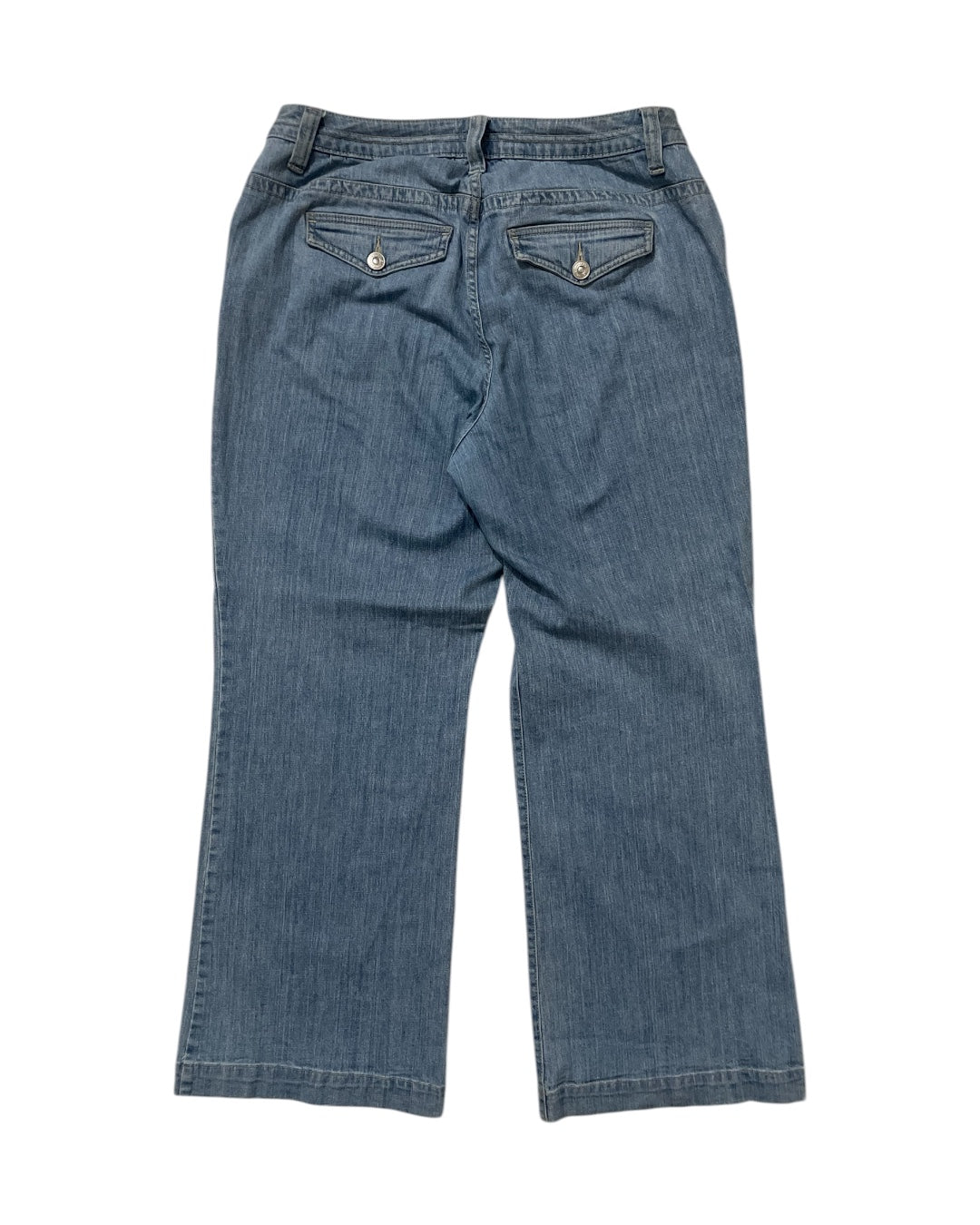 Light Wash Flared Denim