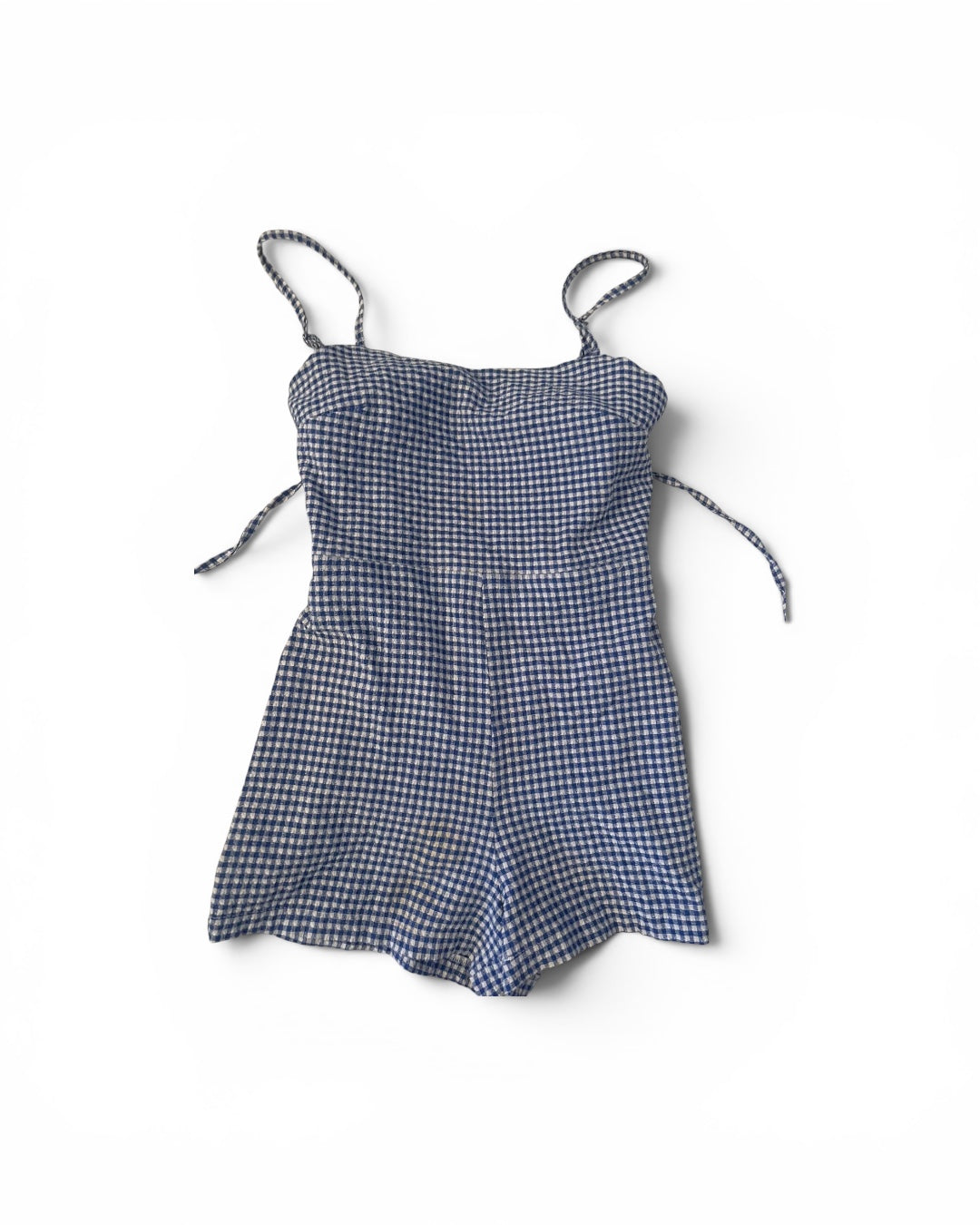 Plaid Romper