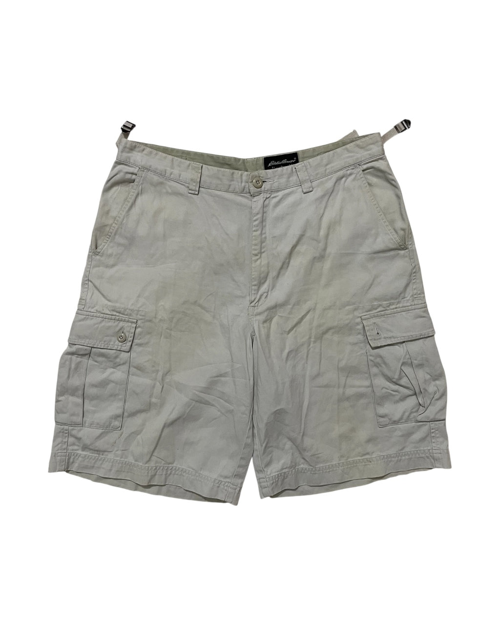 White Cargo Shorts