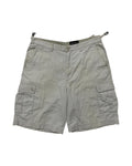 White Cargo Shorts