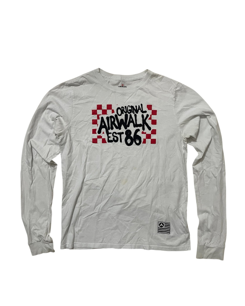 White Graphic Long Sleeve