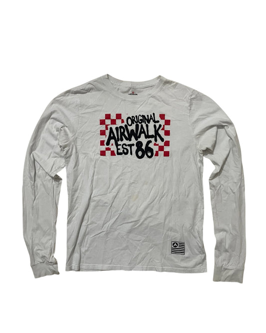 White Graphic Long Sleeve