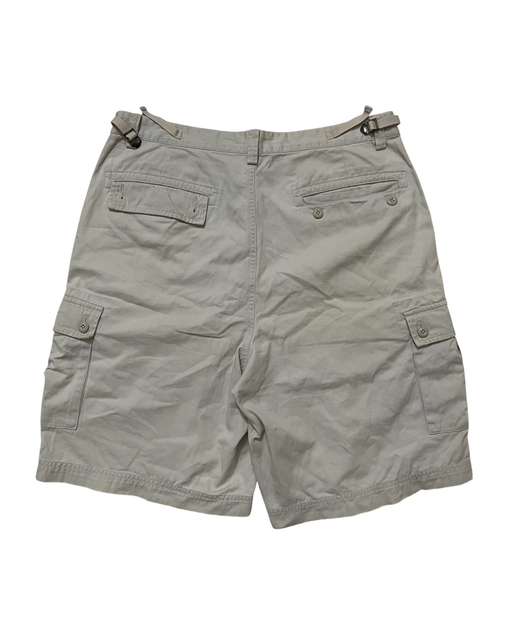 White Cargo Shorts