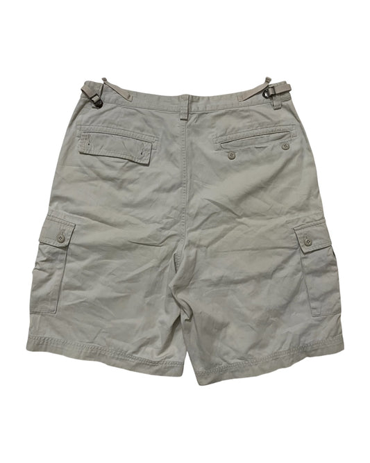 White Cargo Shorts