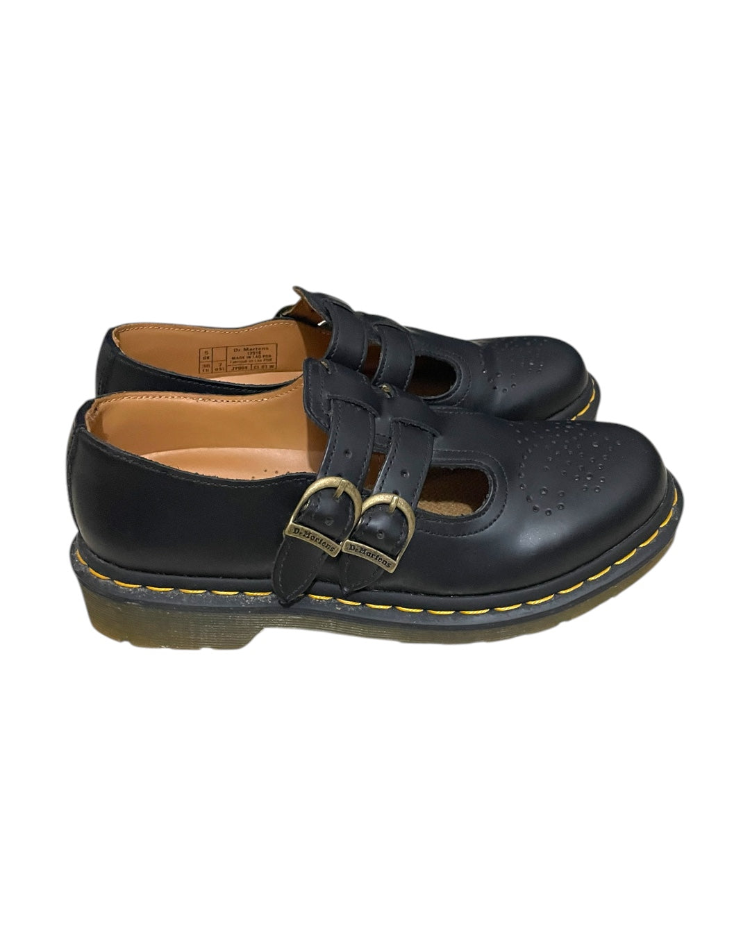 8065 Smooth Leather Mary Jane Boot