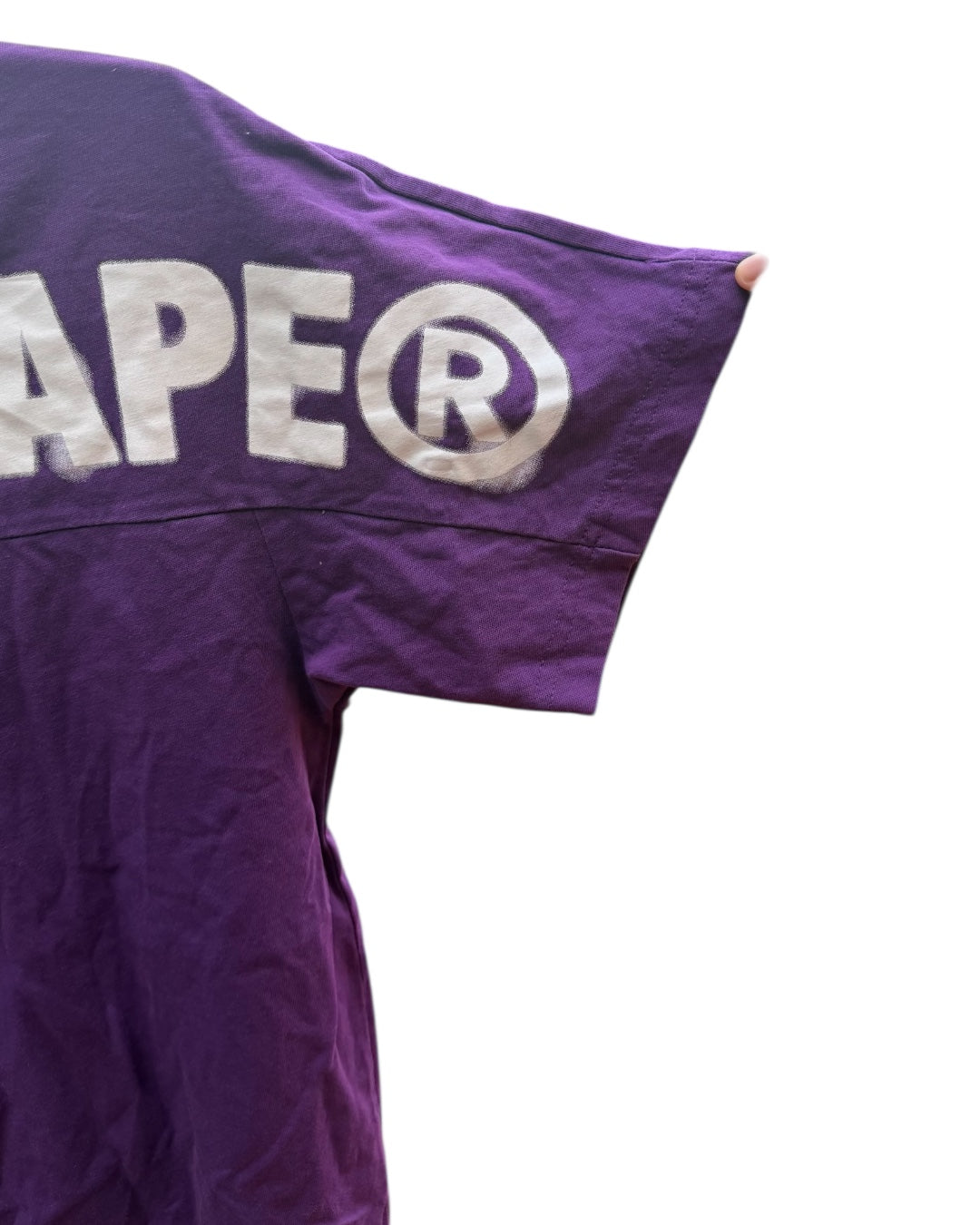 Purple Graphic Logo Tee