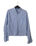 Light Blue Check Button Up Shirt